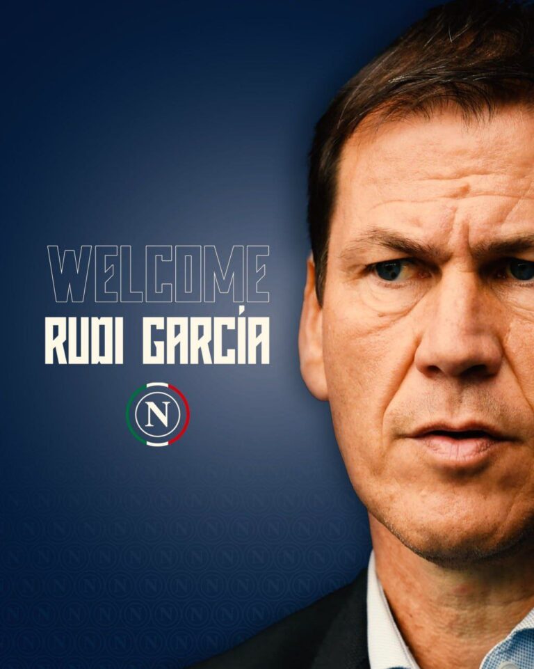 Rudi Garcia è il nuovo allenatore del Napoli!