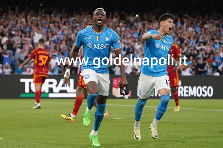 Napoli-Roma, la fotogallery del match