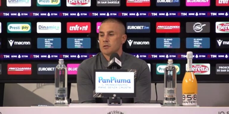 F. Cannavaro: “Giocare contro il Napoli sarà emozionante. Non dobbiamo avere paura”