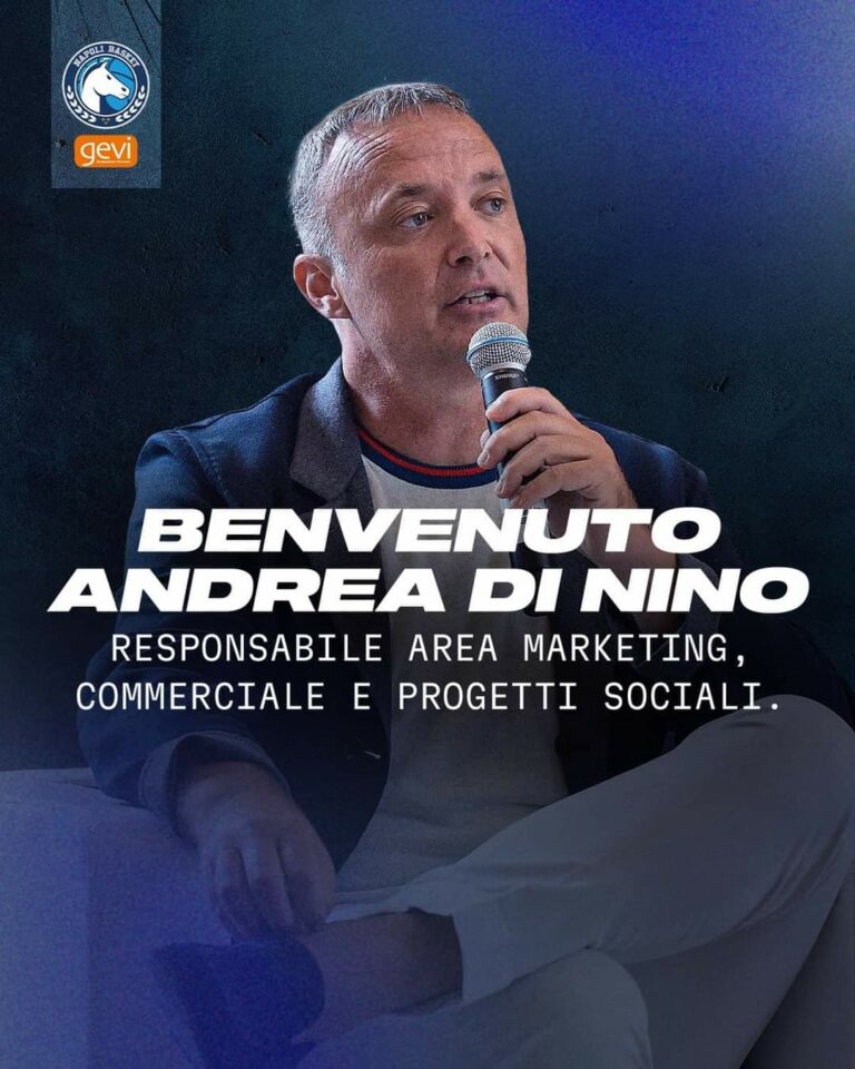 GeVi Napoli, Andrea Di Nino è il nuovo Responsabile Area Marketing