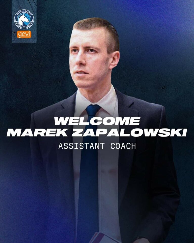 GeVi Napoli, Marek Zapalowski è il nuovo Assistent coach