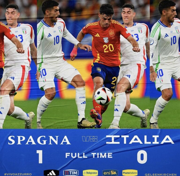 La Spagna batte di misura l’Italia