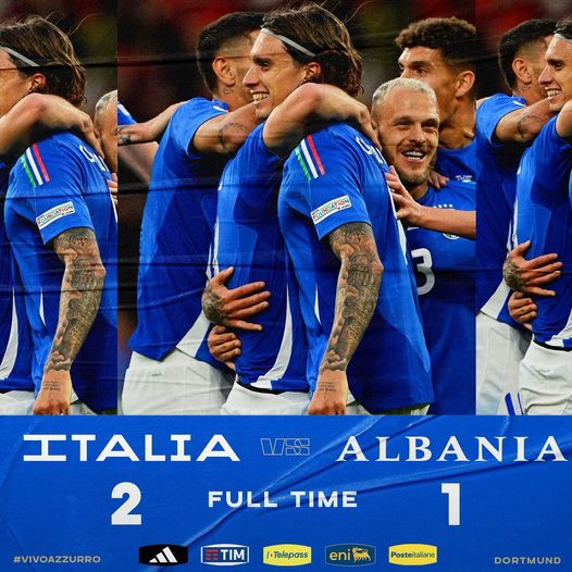Italia-Albania 2-1: ottimo esordio degli azzurri