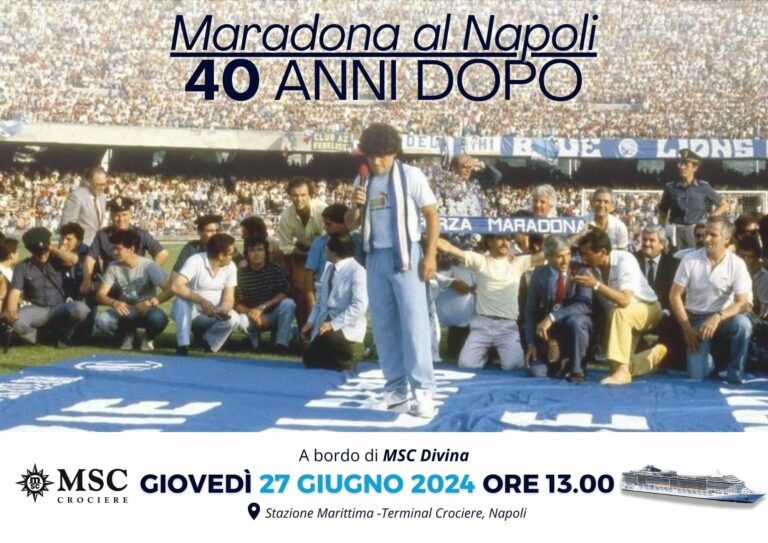 “Maradona a Napoli 40 anni dopo”: ecco l’evento