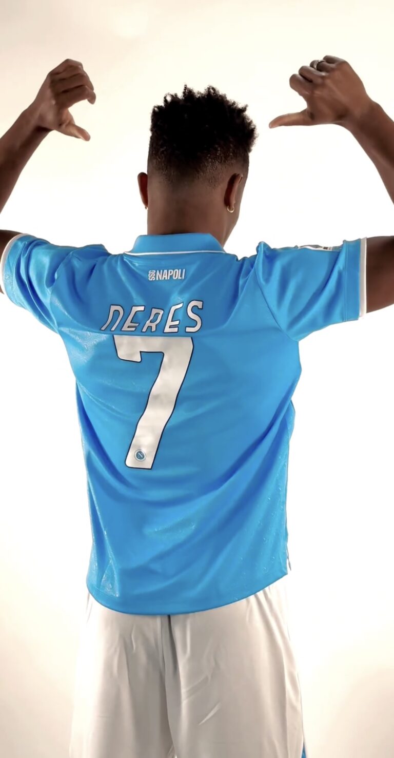 Neres ha scelto il numero di maglia