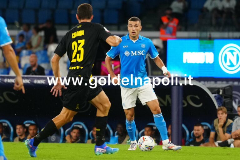 Napoli-Modena (4-3), partita e pagelle