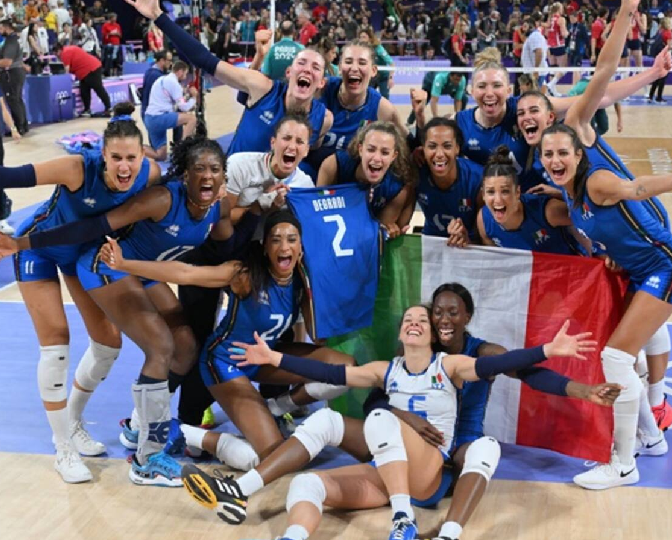 L’Italia saluta Parigi con 7 ori femminili