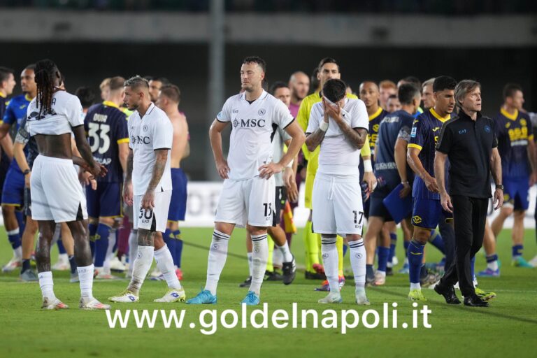 Verona-Napoli, la fotogallery