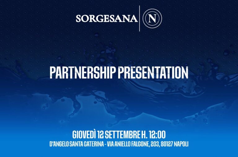 Presentazione partnership Napoli-Sorgesana: ci sarà De Laurentiis