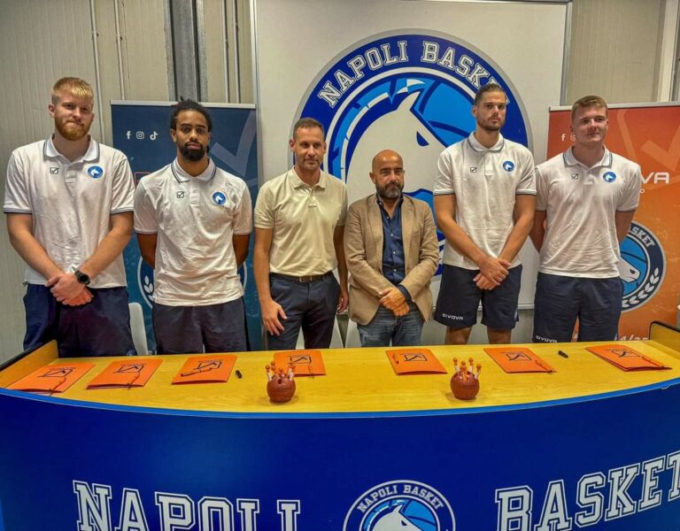 Napoli Basket, presentati Dreznjak, Traier, Totè e Woldetensae