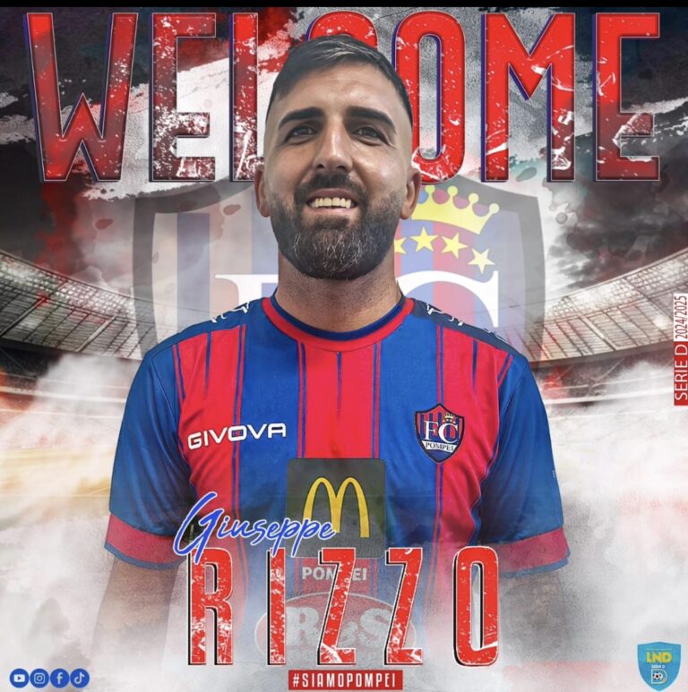 Rizzo nuovo acquisto del F.C. Pompei