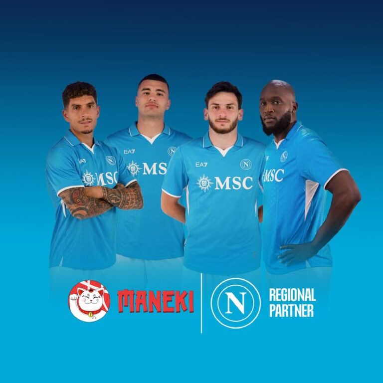 Napoli, ufficiale la nuova partnership con Maneki