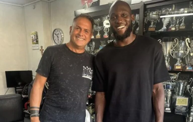 Lukaku, pit stop a Pozzuoli da Fabio Gianfico