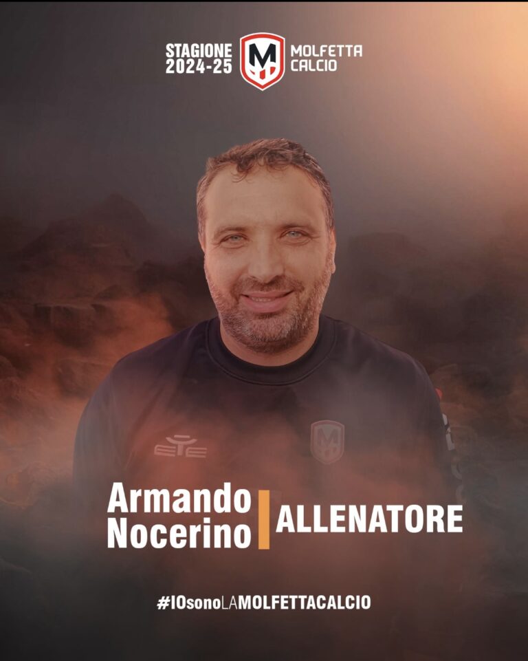 Nocerino è il nuovo allenatore del Molfetta