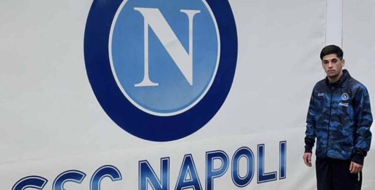 Napoli, un talento brindisino in prova nella Primavera