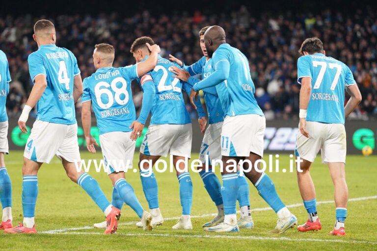 Napoli-Roma, la fotogallery del match