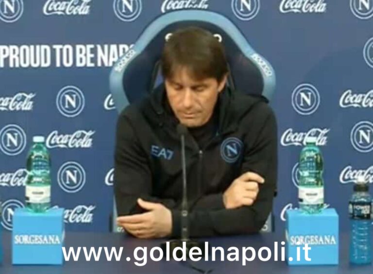 VIDEO- La conferenza stampa di Conte prima di Napoli-Venezia