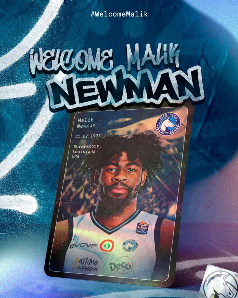 Napoli Basket, ecco la guardia Malik Newman