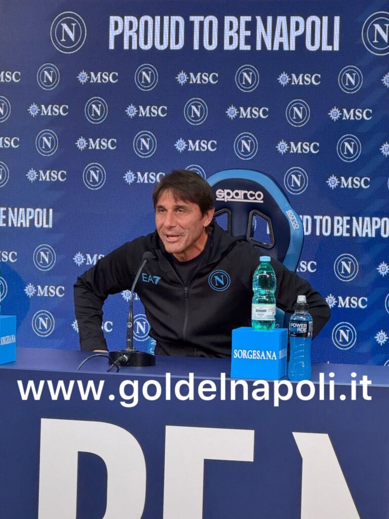 Verso Napoli-Fiorentina, domani Conte in conferenza