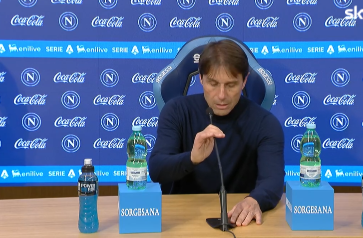 Napoli-Fiorentina, Conte in conferenza: “Mi aspetto una Fiorentina forte che ci darà filo da torcere, dovremo essere pronti”