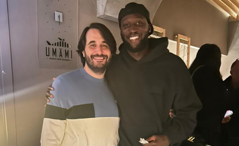 Lukaku a Pozzuoli: cena speciale con amici e parenti da Umami