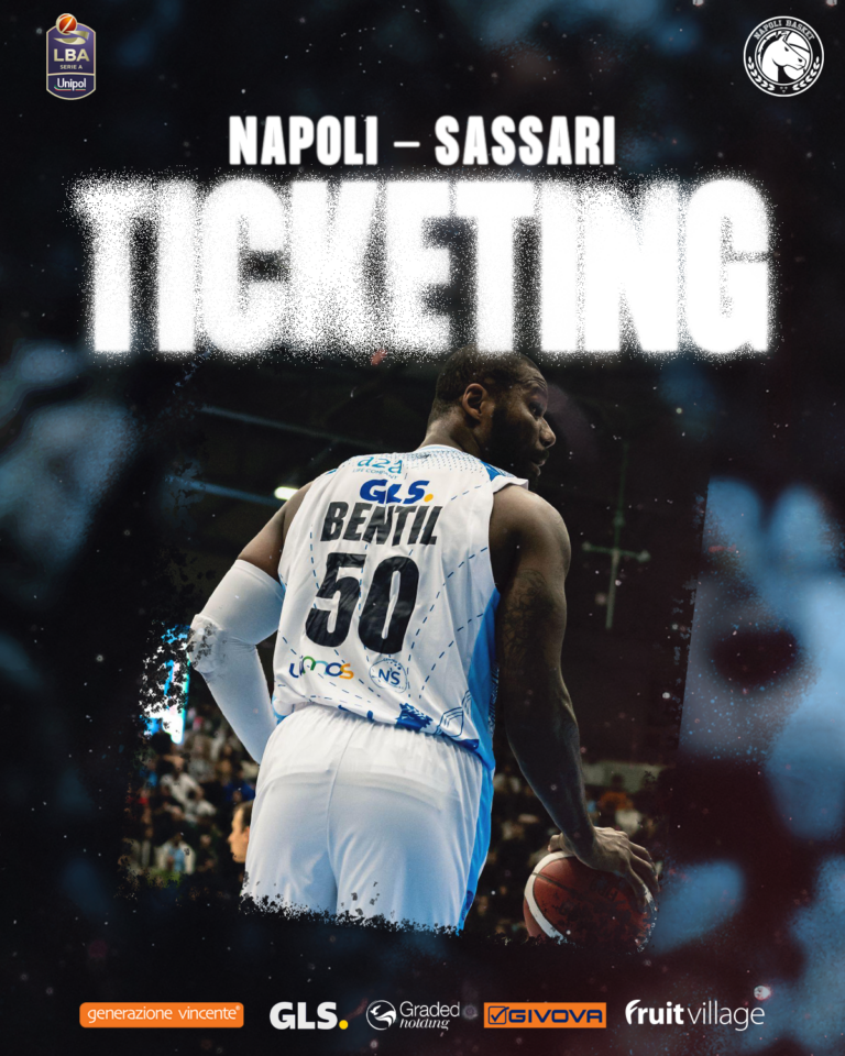 Napoli Basket, continua la vendita dei biglietti per la partita contro Sassari