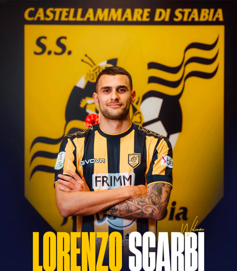 Lorenzo Sgarbi è un nuovo calciatore della Juve Stabia