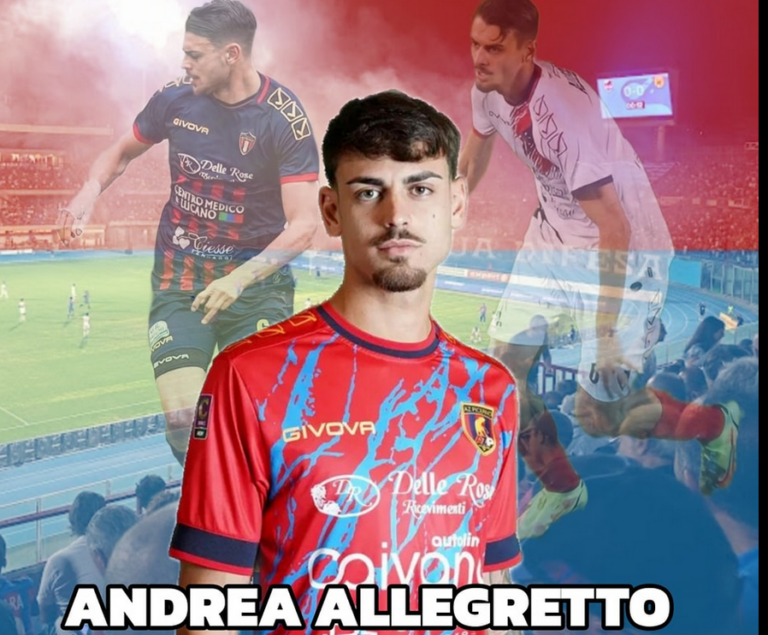 Allegretto dal Picerno al Catania