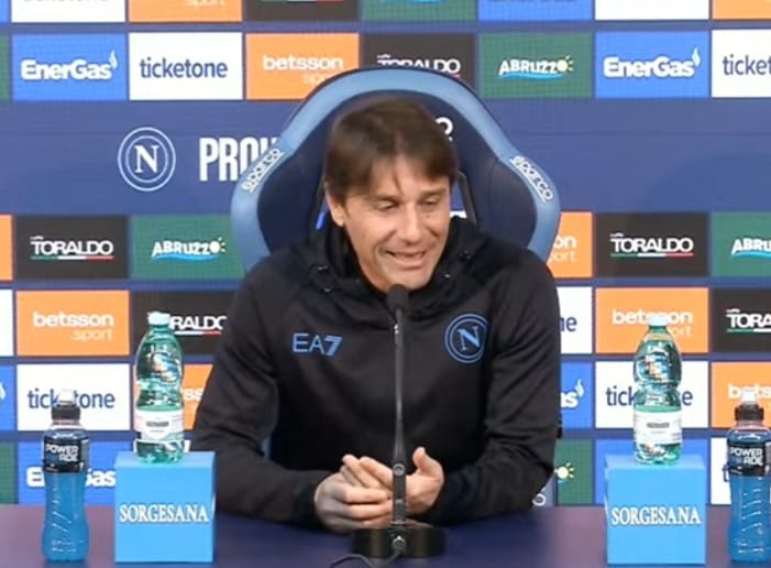 Napoli-Udinese, domani Conte la presenta alle 14.30