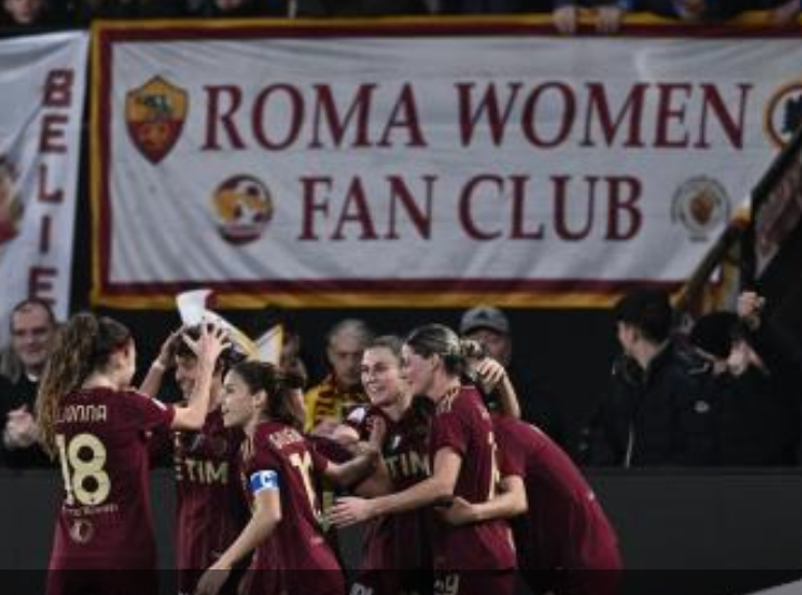 La Supercoppa donne è della Roma